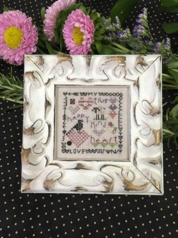 Kind Heart Cross Stitch kit by Shepherds Bush