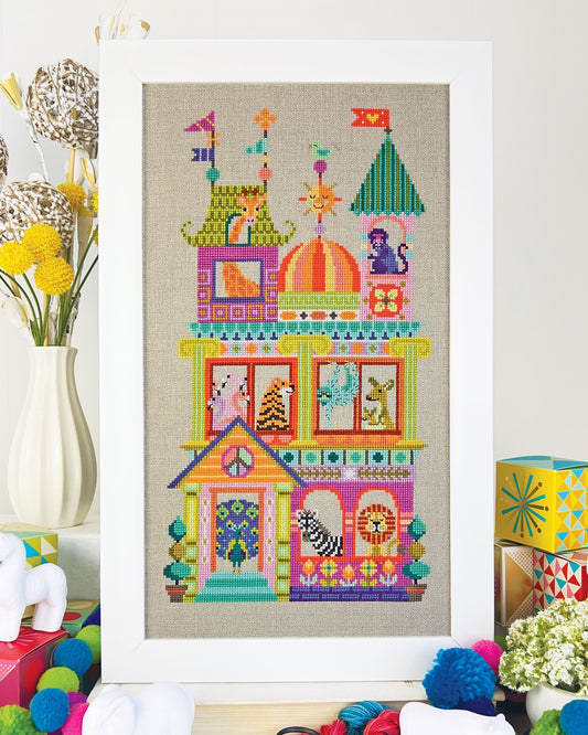 The Animal House - Cross Stitch Pattern by Satsuma Street