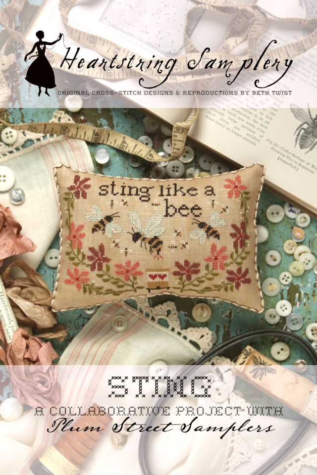 Sting - Cross Stitch Pattern by Heartstring Samplery