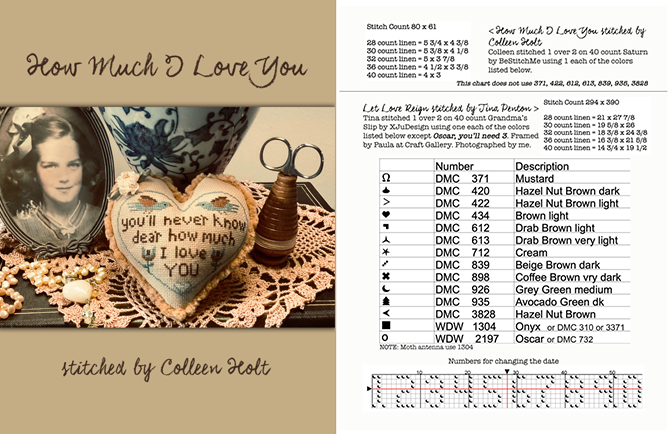 Let Love Reign - Cross Stitch Book by Teresa Kogut