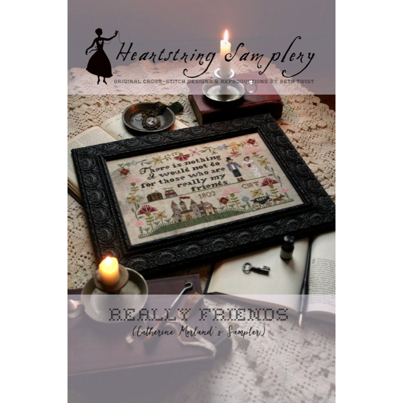 Really Friends - Cross Stitch Pattern by Heartstring Samplery