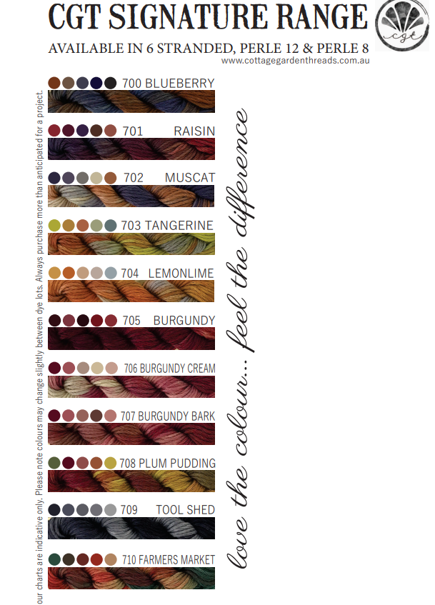 Cottage Garden Threads - Retired Threads
