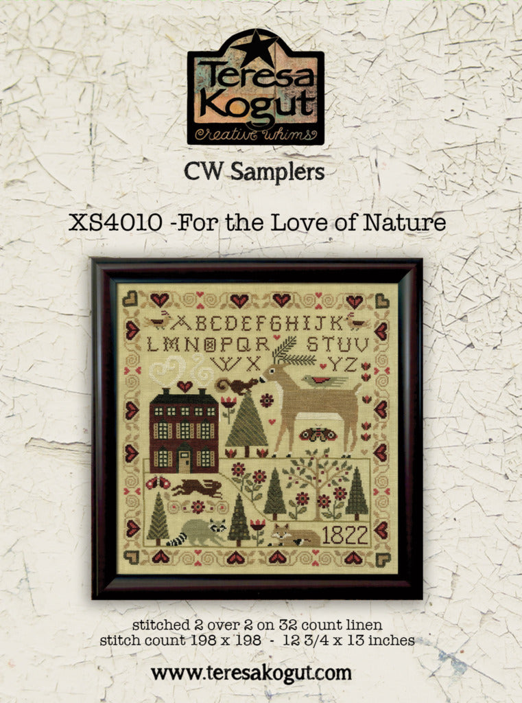 For the Love of Nature - Cross Stitch Pattern by Teresa Kogut