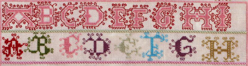 The Old Scot 1740-60 ~ Reproduction Sampler Pattern by Hands Across the Sea Samplers
