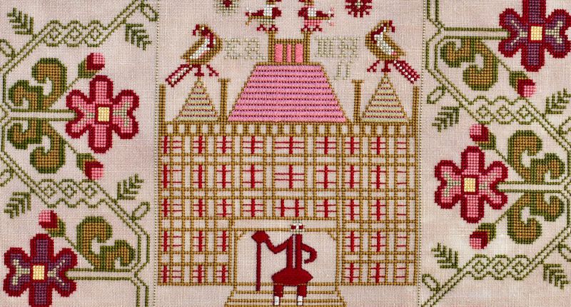 The Old Scot 1740-60 ~ Reproduction Sampler Pattern by Hands Across the Sea Samplers