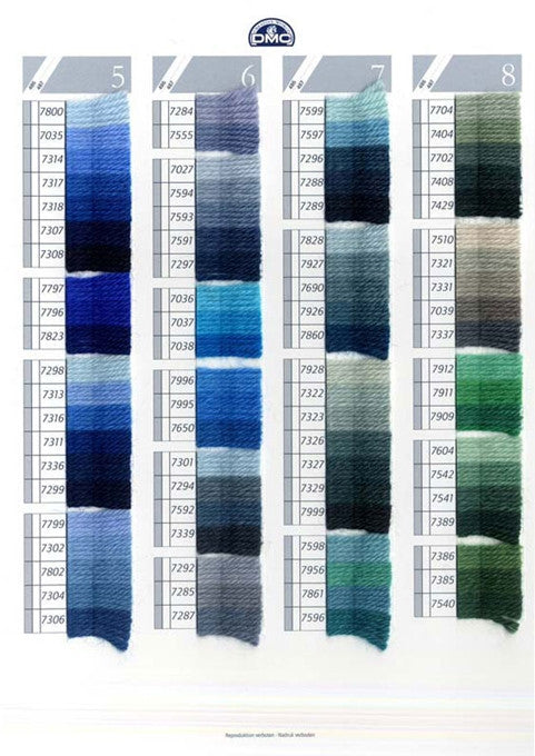 Tapestry Wool DMC 7596-7999