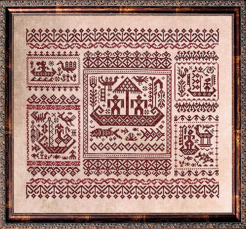 The Least of the Fleet - Cross Stitch Pattern by Ink Circles