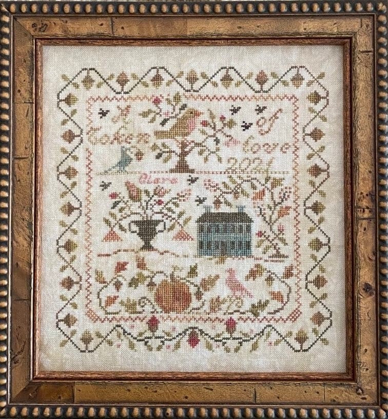 When the Leaves Fall - Cross Stitch Book 10 designs by Blackbird Designs