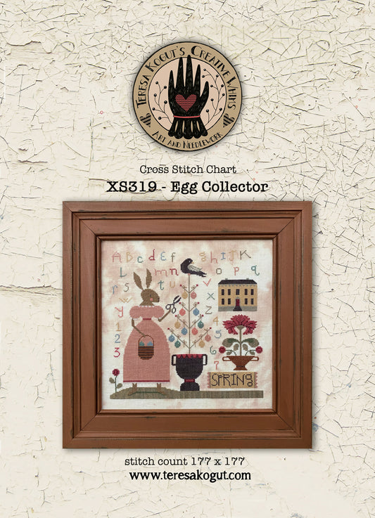 Egg Collector - Cross Stitch Pattern by Teresa Kogut