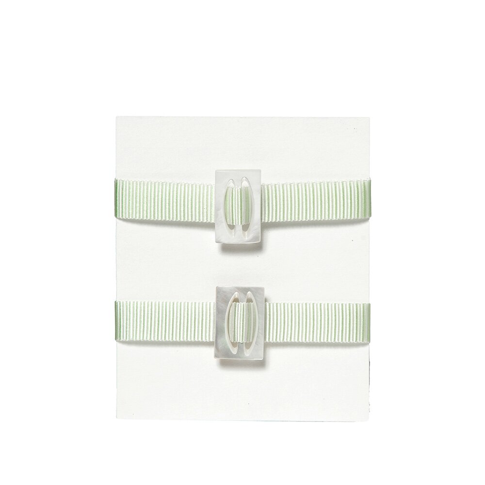 Mother of Pearl Ribbon Fastener