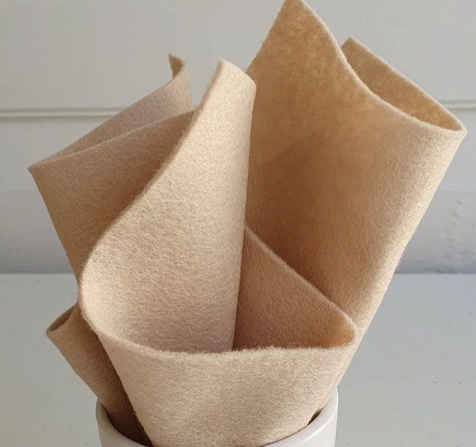 Pure Merino Wool Felt - 8" x 12"