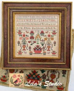 Ellen Bullifent 1881 - Cross Stitch Pattern by Lila's Studio