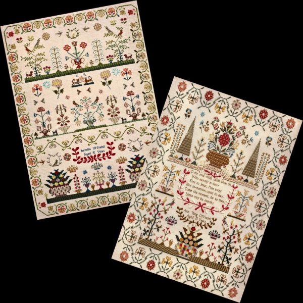 Hand Across The Sea Samplers Greeting Cards