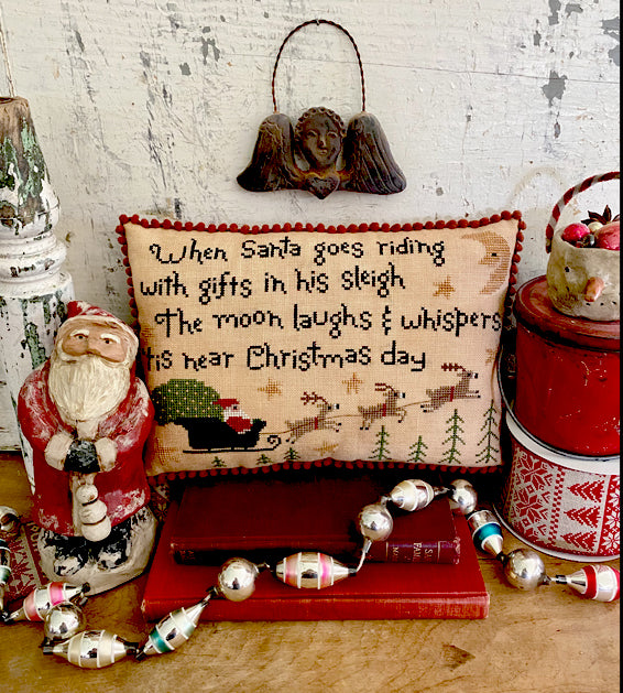 Tis Near Christmas Day - Cross Stitch Pattern