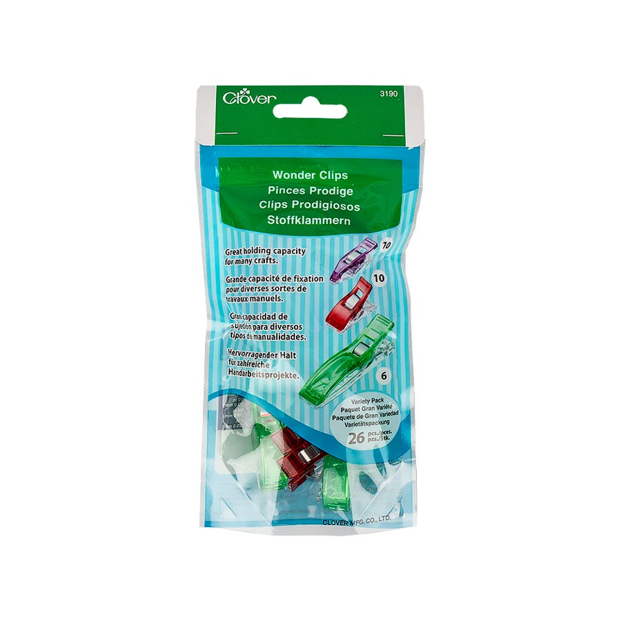 Clover Wonder Clips (26 pack) Variety Pack
