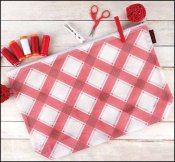 Plaid Project Bag