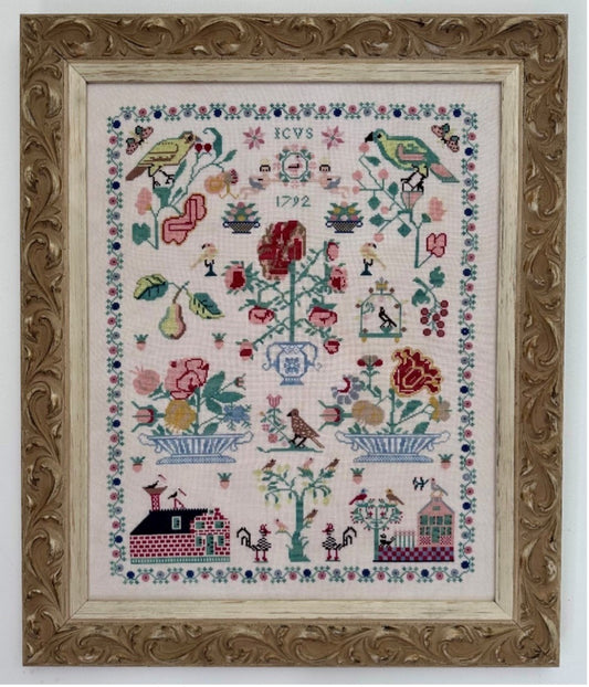 Dorothy's Sampler - Reproduction Sampler Pattern by Fox & Rabbit Designs