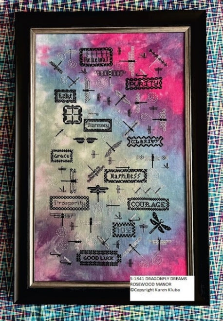 Dragonfly Dreams - Cross Stitch Pattern by Rosewood Manor