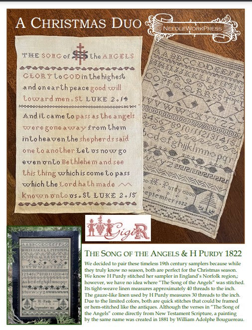 A Christmas Duo from Needlework Press & GigiR
