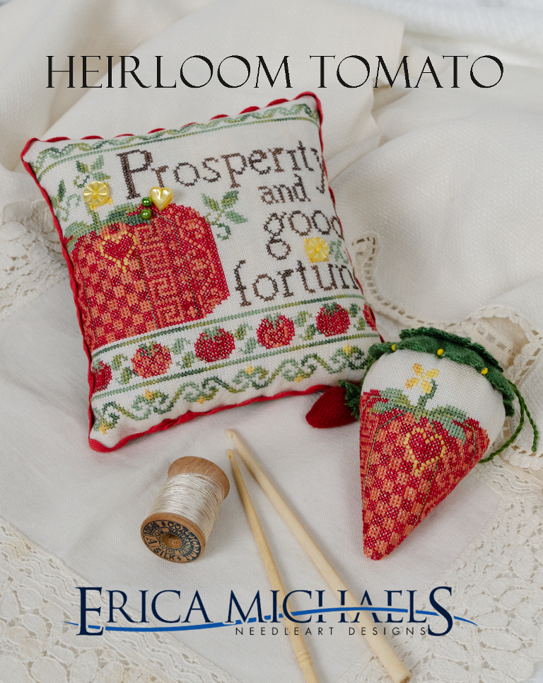 Heirloom Tomato - Cross Stitch Pattern by Erica Michaels
