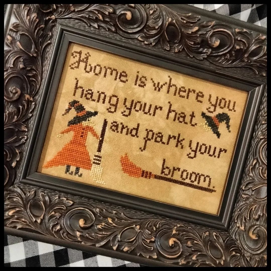 Home Is - Cross Stitch Pattern by Finally a Farmgirl