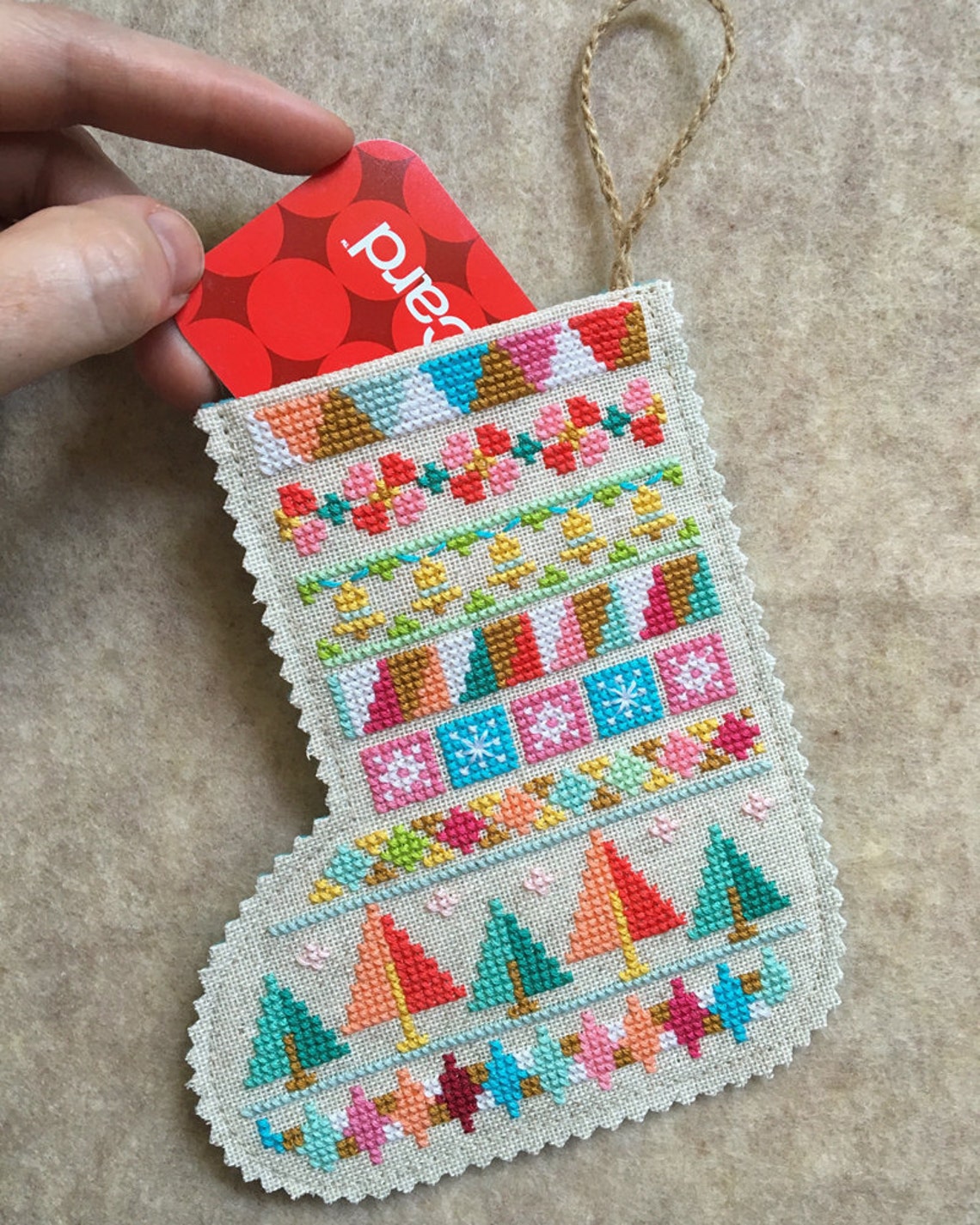 Mini Stockings - Cross Stitch Pattern by Satsuma Street