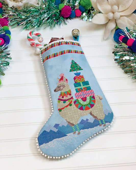 Fa-la-la-Llama - Cross Stitch Pattern by Satsuma Street