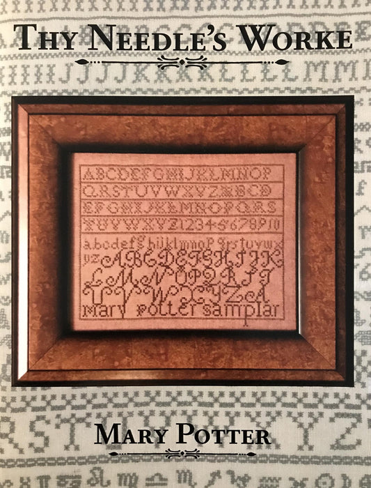 Mary Potter - Cross Stitch Pattern by Thy Needles Worke