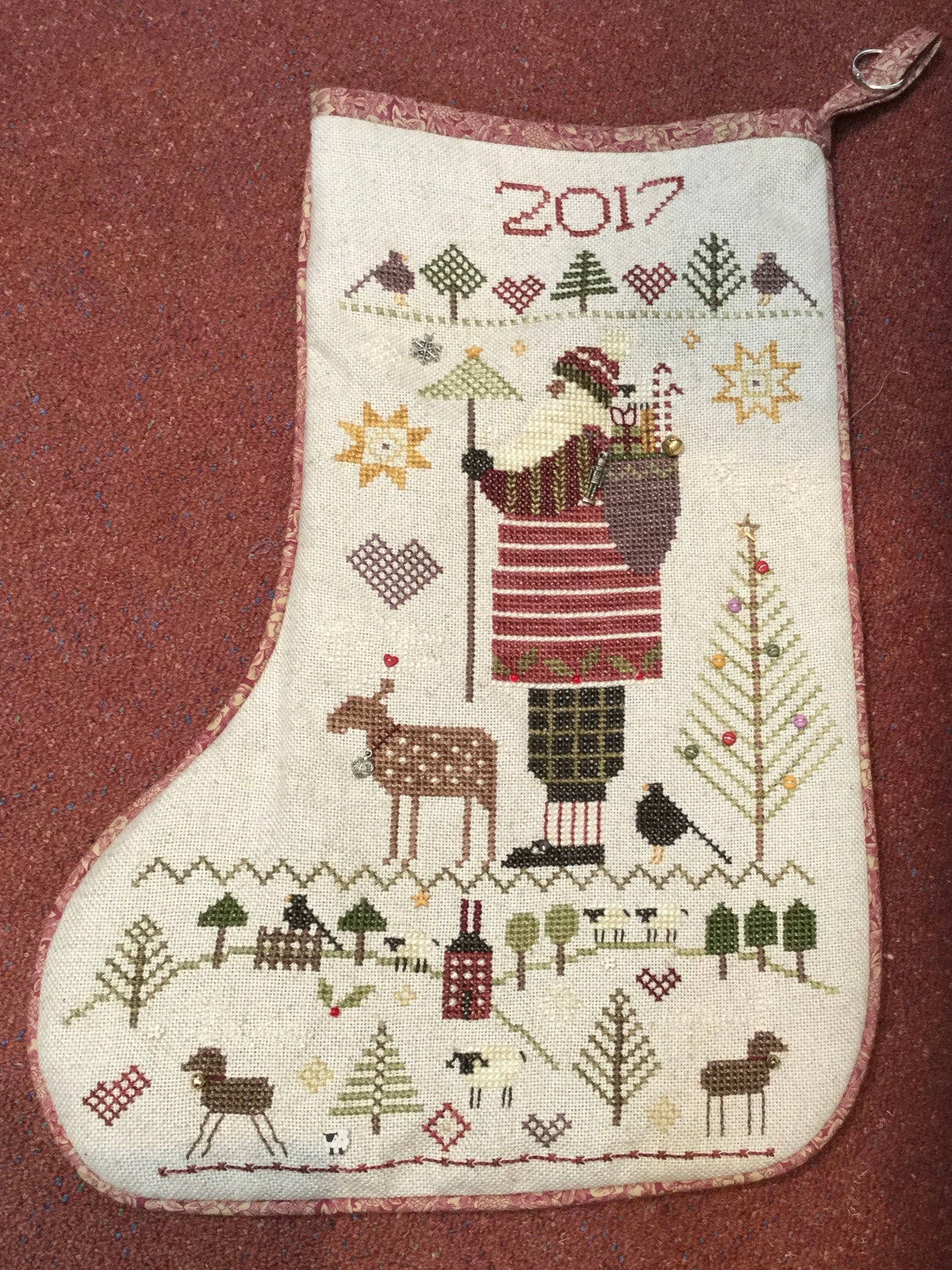 Christmas Stocking Finishing