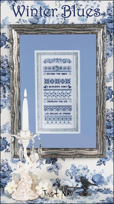 Winter Blues - Pattern by Just Nan