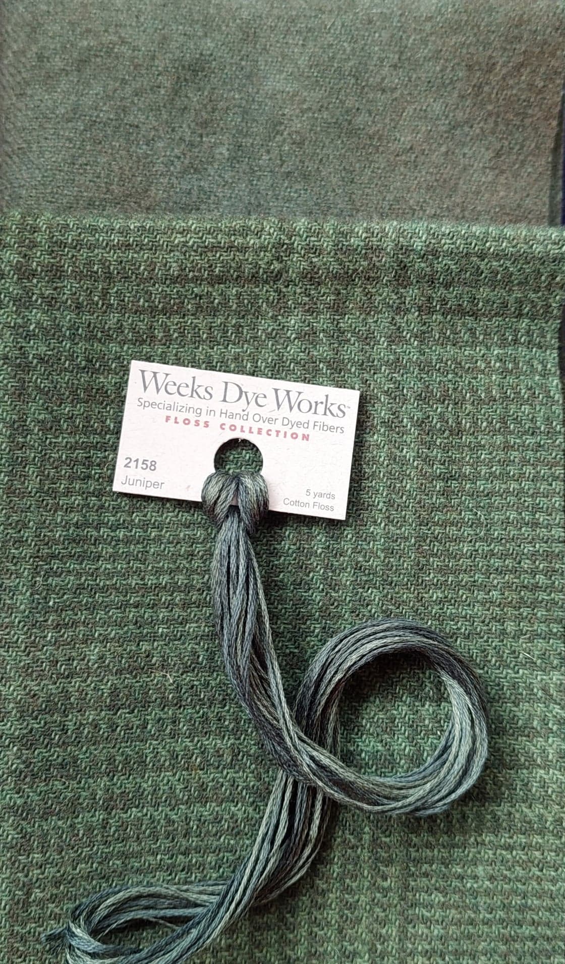 Weeks Dye Works Felted Wool - Juniper