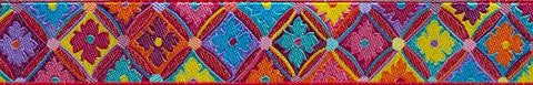 Antwerp Flowers Ribbon -Red by Kaffe Fassett