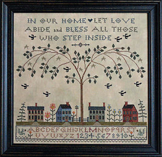 Love Abide - Cross Stitch Pattern by La-D-Da