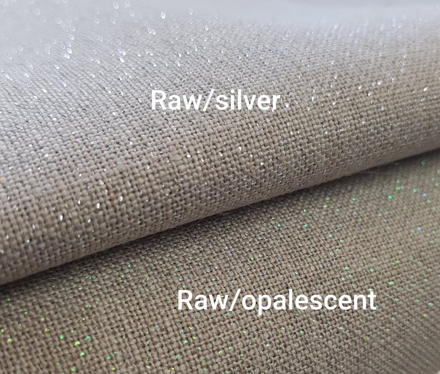 32 Count Belfast Linen - Raw/Silver