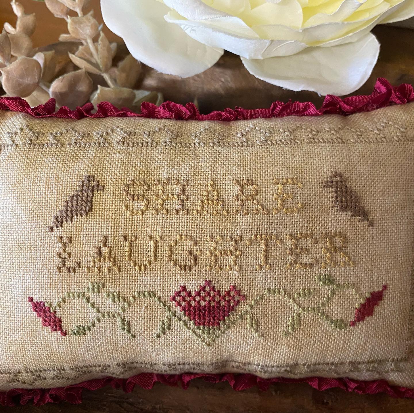 Share Laughter - Cross-stitch chart by Frog Cottage Designs