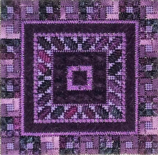 Color Delights - Eggplant ~ Needlepoint Design