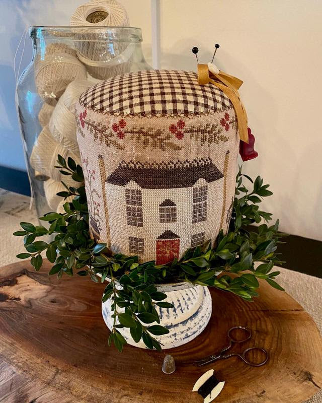 Wonderful Life Drum & Pin Keep- Cross Stitch Pattern by Stacy Nash