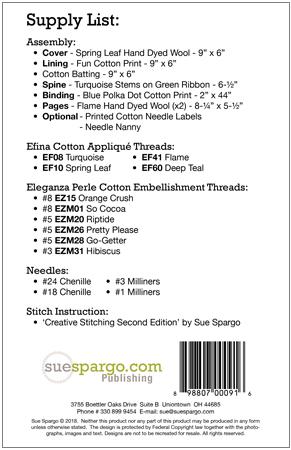 Tea Bird Needle Case