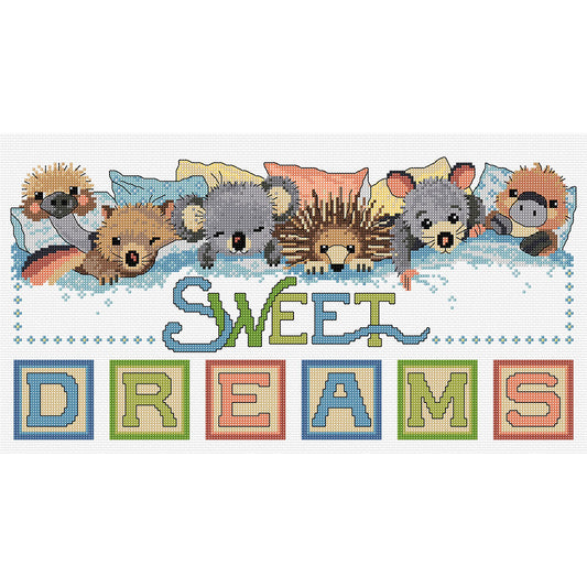 Little Aussie Sweet Dreams -  Cross Stitch Pattern by Country Threads