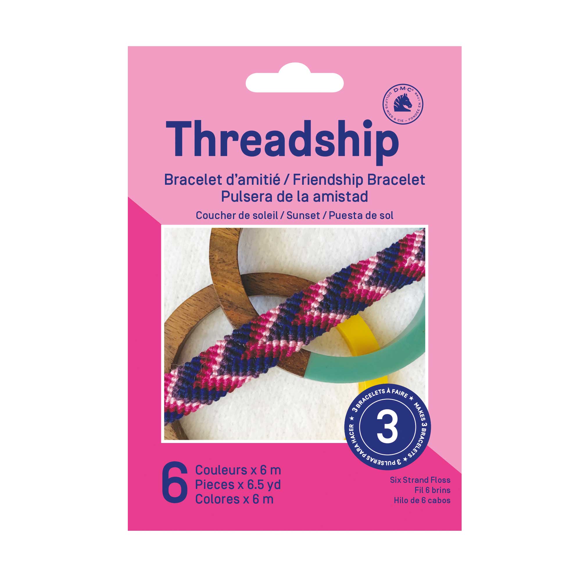 DMC Threadship Bracelet – A Stitch in Time