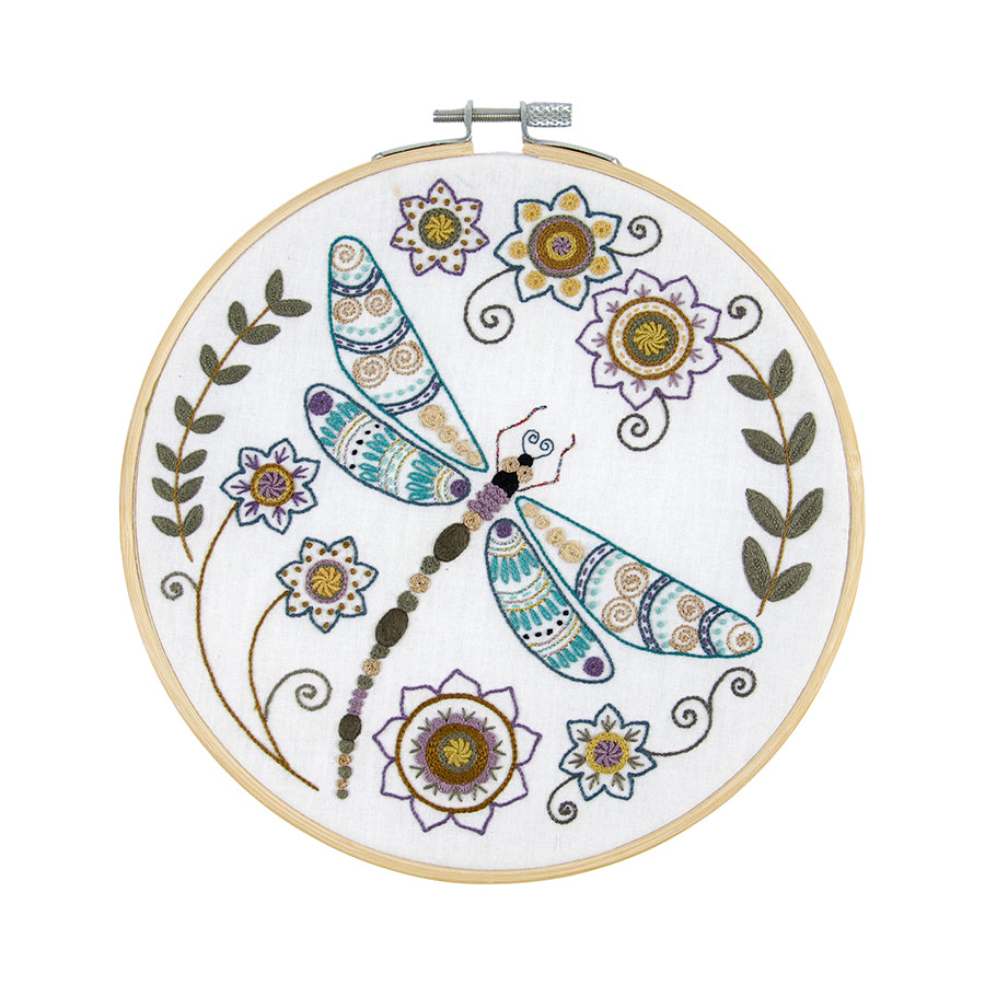 DMC Embroidery Kit - Dragonfly