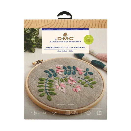 "Indigo" Embroidery Kit