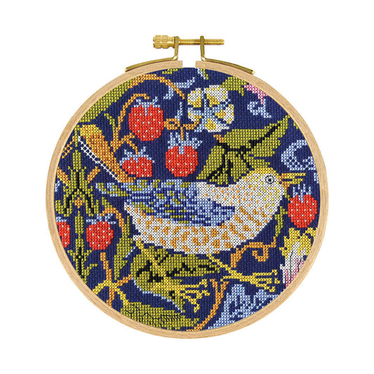 DMC Cross Stitch Kit - V & A Collection - Strawberry Thief