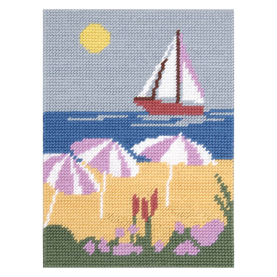 Beach - DMC Printed Canvas