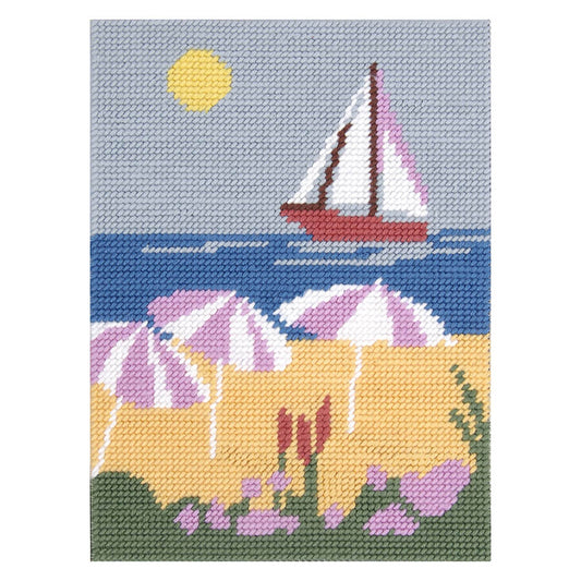 Beach - DMC Printed Canvas