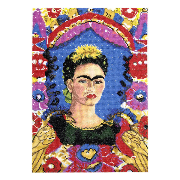 DMC Cross Stitch Kit - The Frame- Frida Khalo