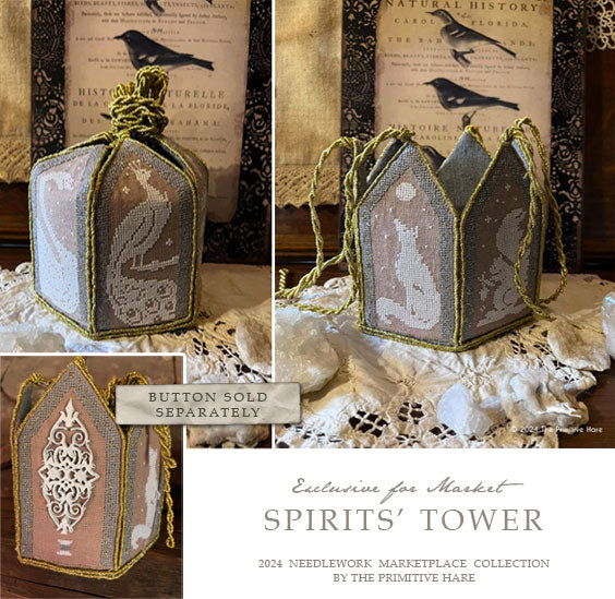 SPIRITS TOWER - Cross Stitch Pattern by The Primitive Hare