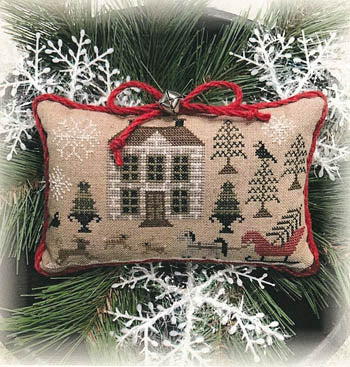 Bringing Home the Tree - Cross Stitch Pattern by The Scarlett House