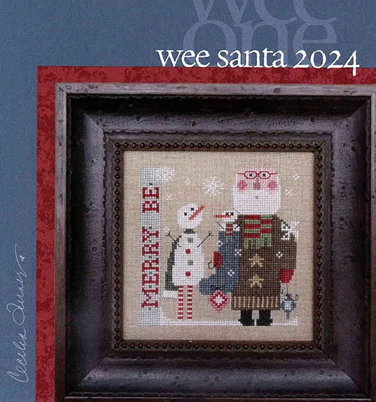 Wee Santa 2024 - Cross Stitch Pattern by Heart in Hand