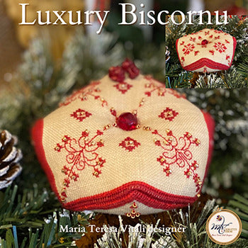 Luxury Biscornu - Cross Stitch Chart by MTV Designs